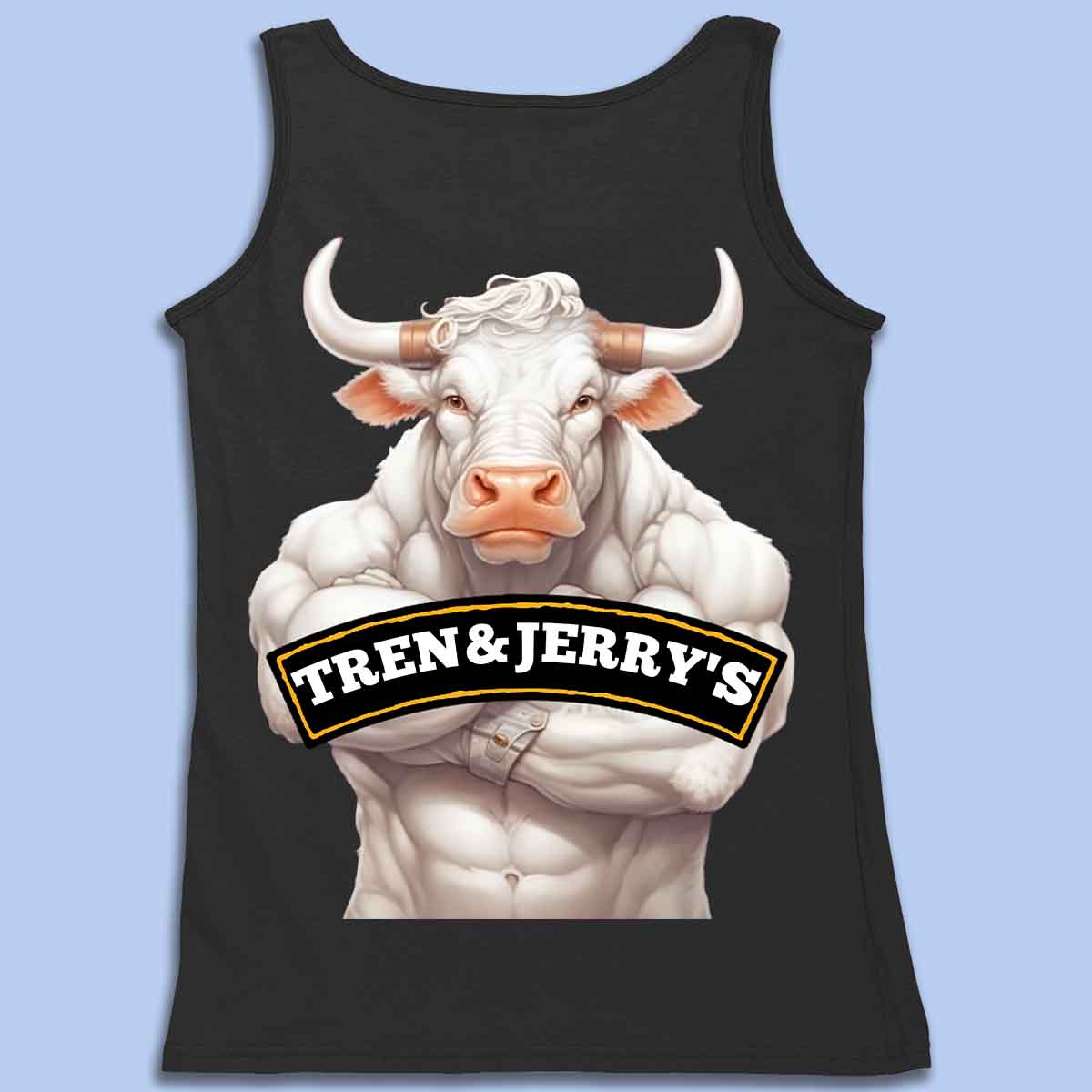 Tren&Jerry's - Premium Tanktop Unisex Backprint