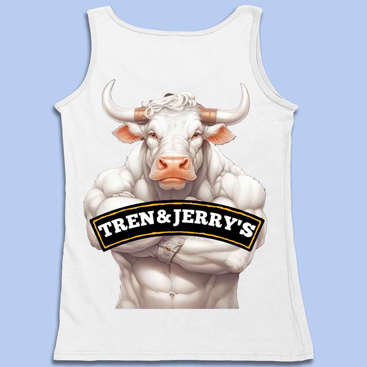 Tren&Jerry's - Premium Tanktop Unisex Backprint