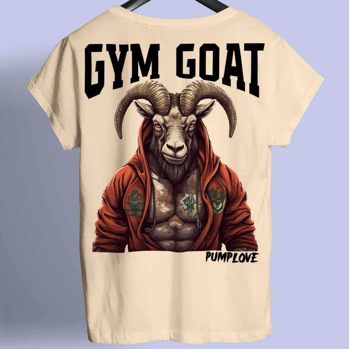 Gym Goat - Premium Shirt Unisex Backprint