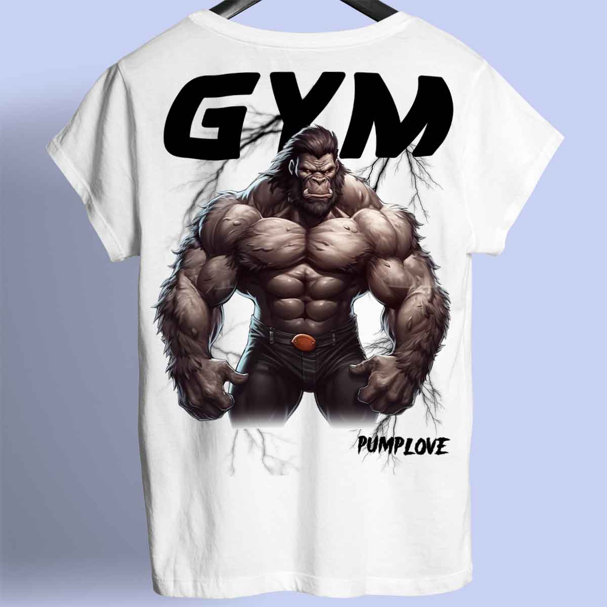 Gym Gorilla - Premium Shirt Unisex Backprint