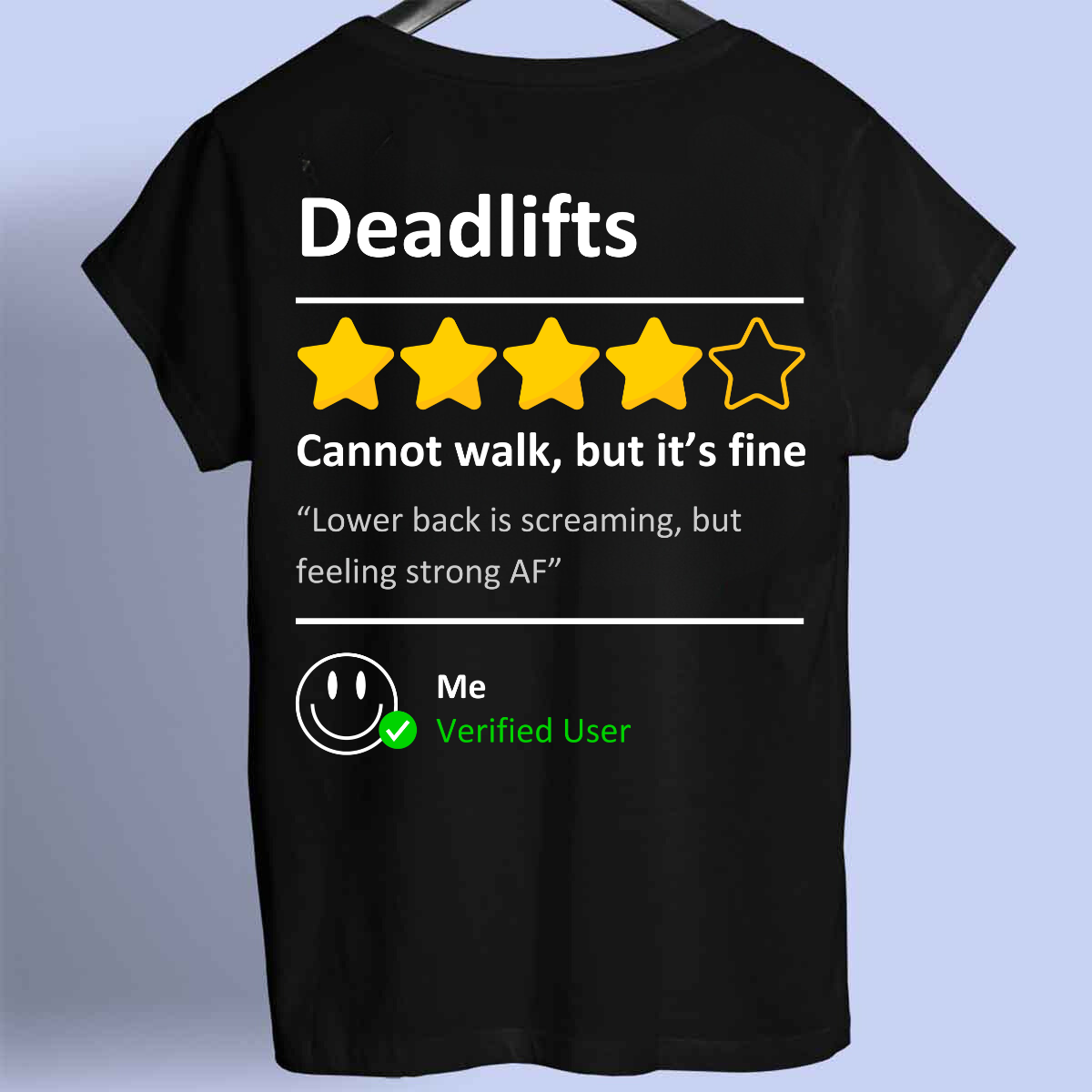 Deadlift Review - Premium Shirt Unisex Front Print