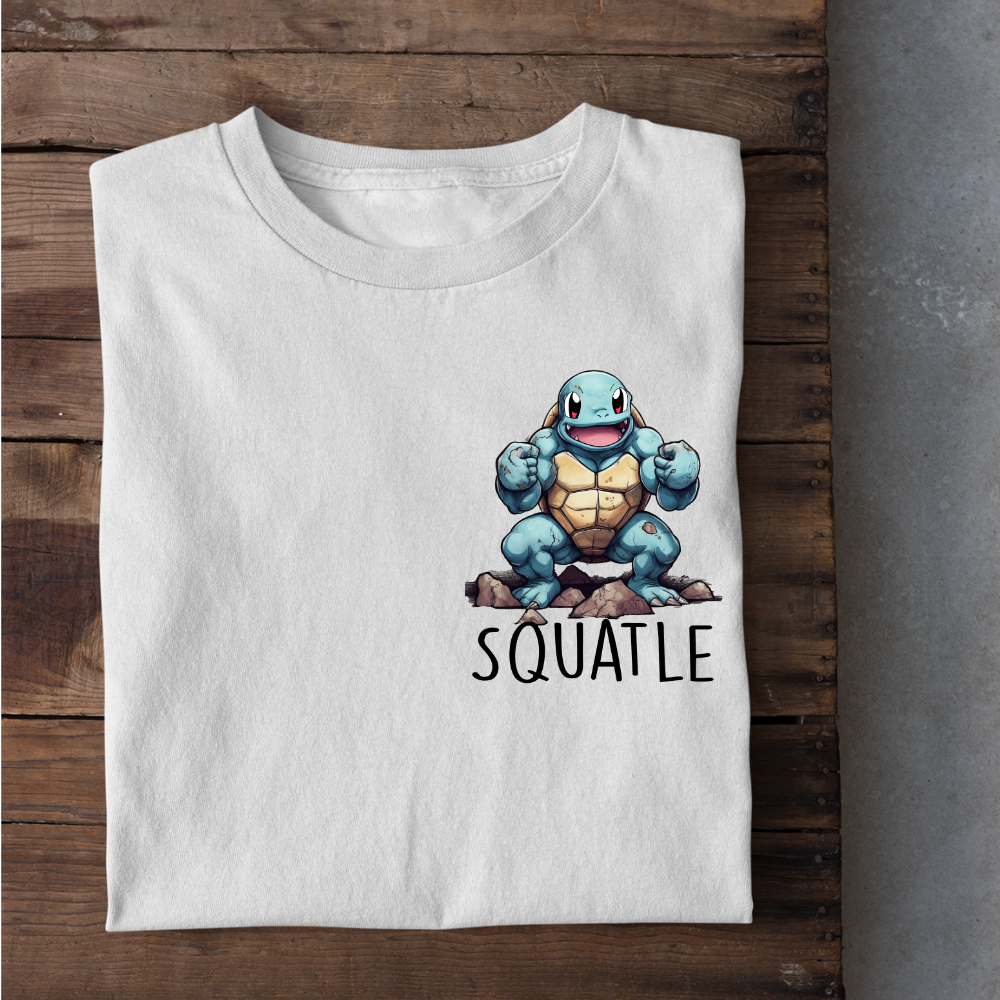 Squatle - Premium Shirt Unisex Frontprint