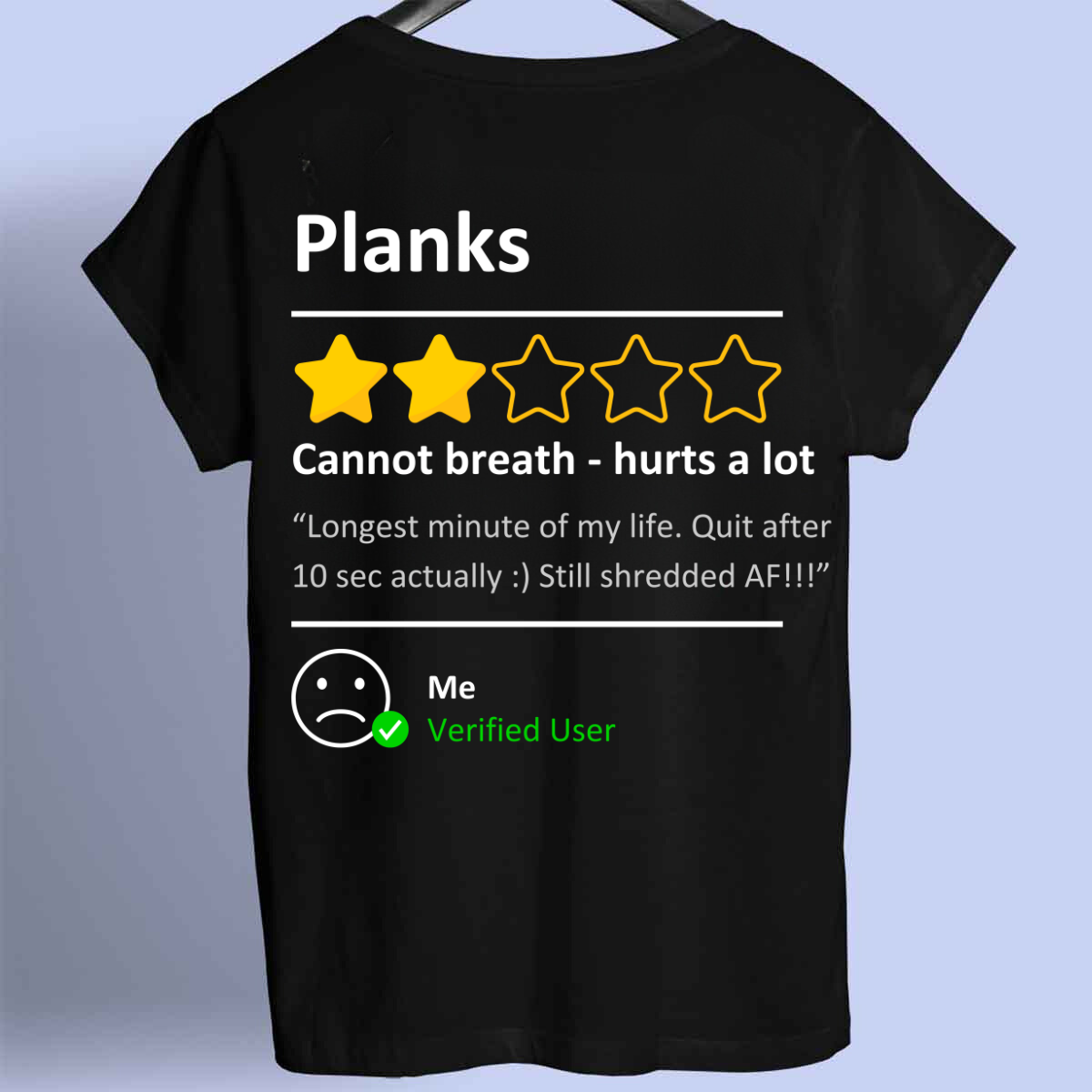 Planks Review - Premium Shirt Unisex Frontprint