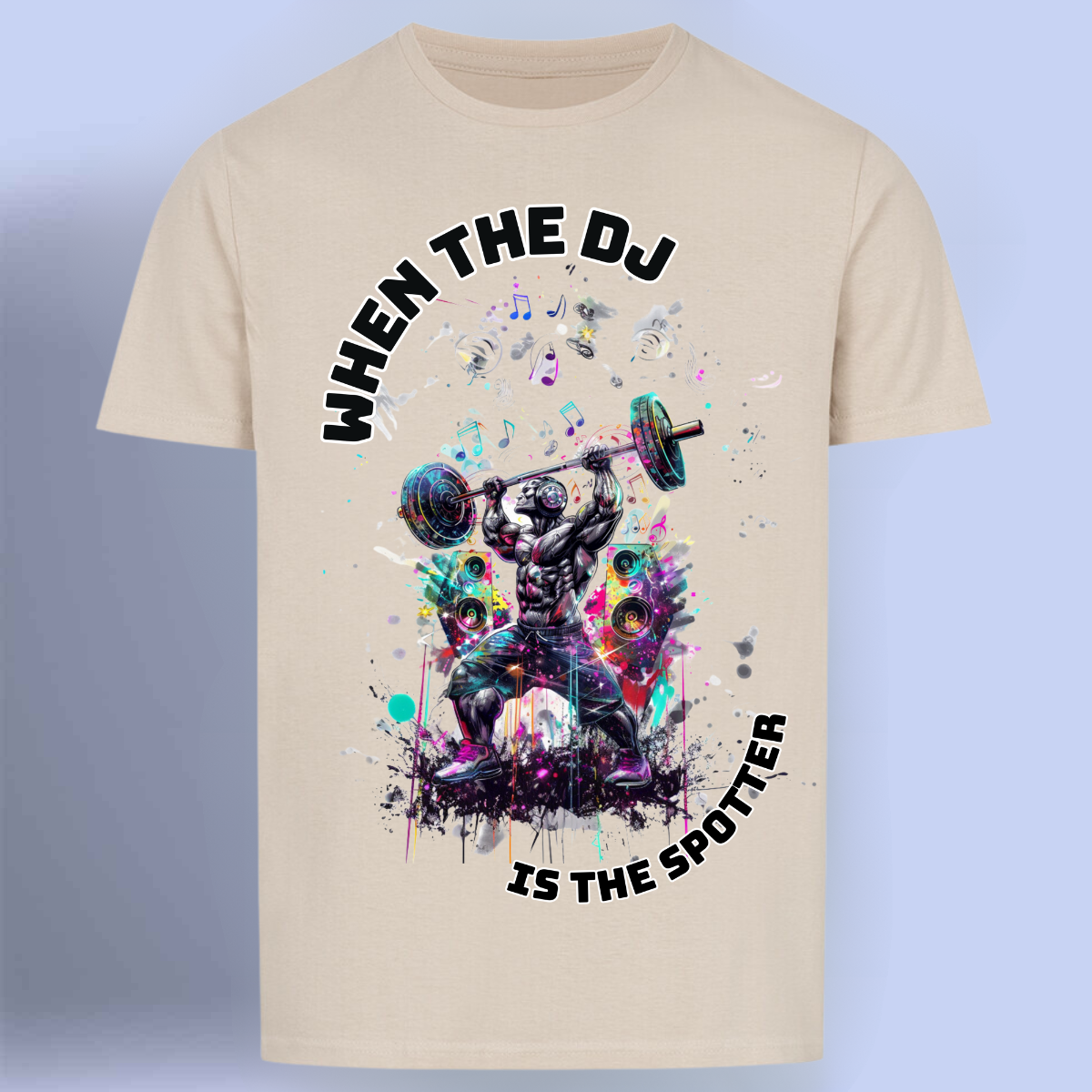 DJ - Premium Shirt Unisex Frontprint