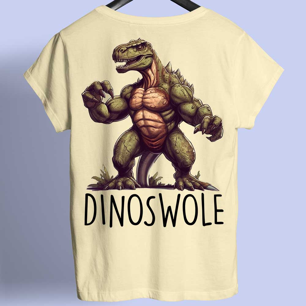 Dinoswole - T-Shirt Backprint