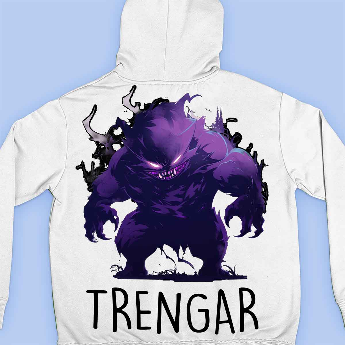 Trengar - Premium Hoodie Unisex Backprint