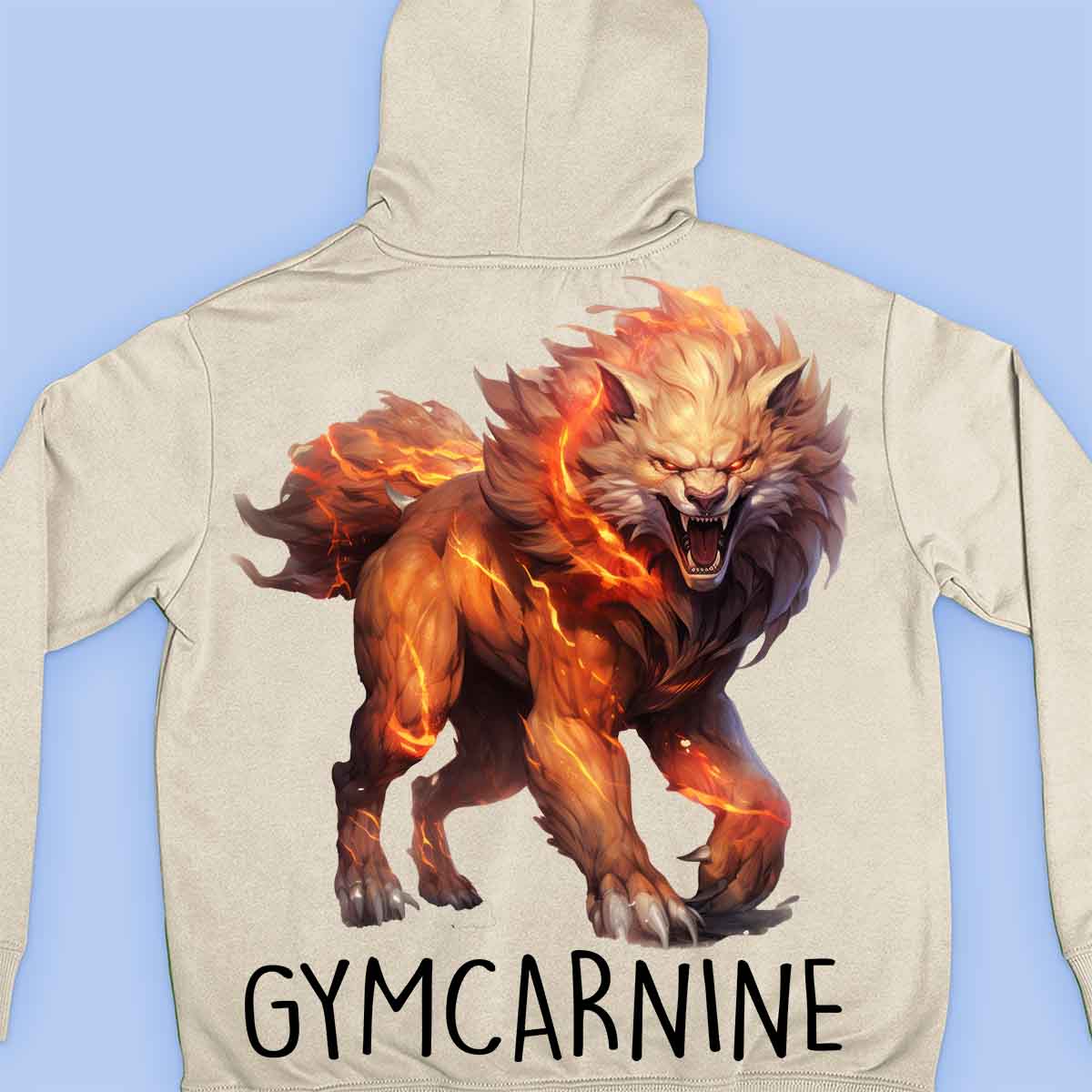 Gymcarnine - Premium Hoodie Unisex Backprint