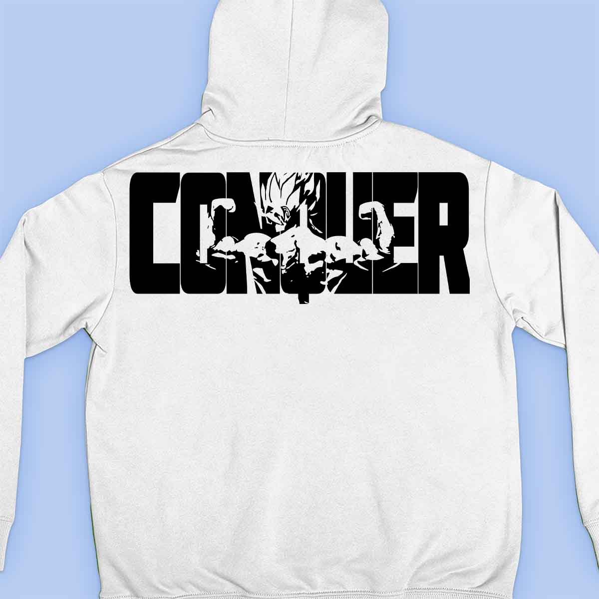 Conquer - Premium Hoodie Unisex Backprint