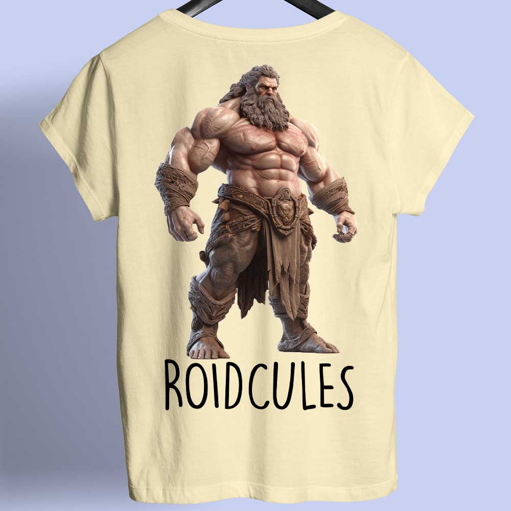 Roidcules - T-Shirt Backprint