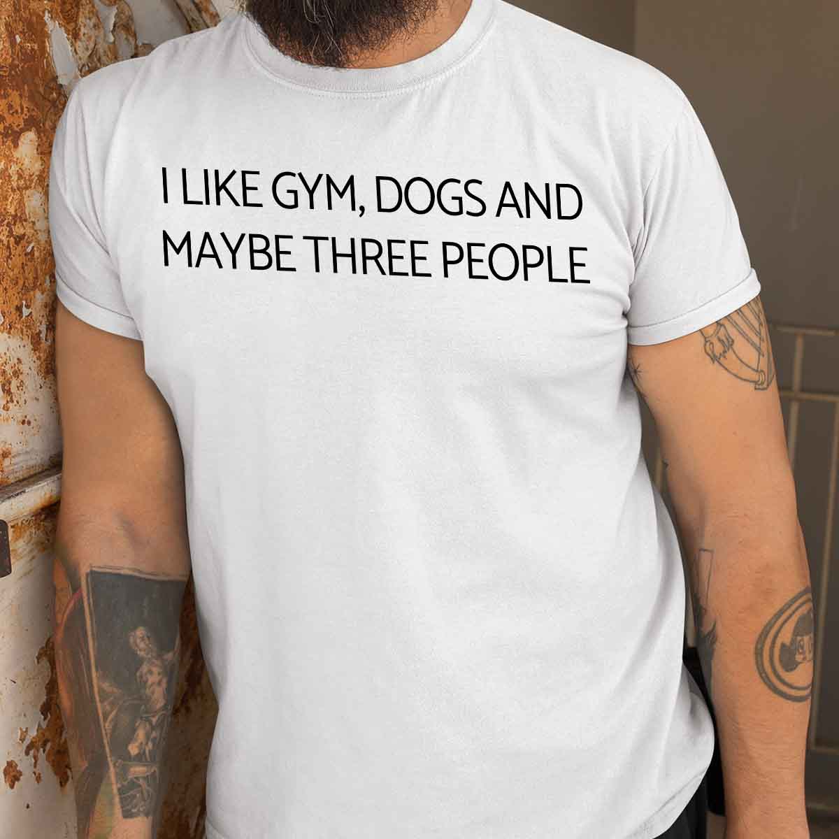 Gym and Dogs - Premium Shirt Unisex