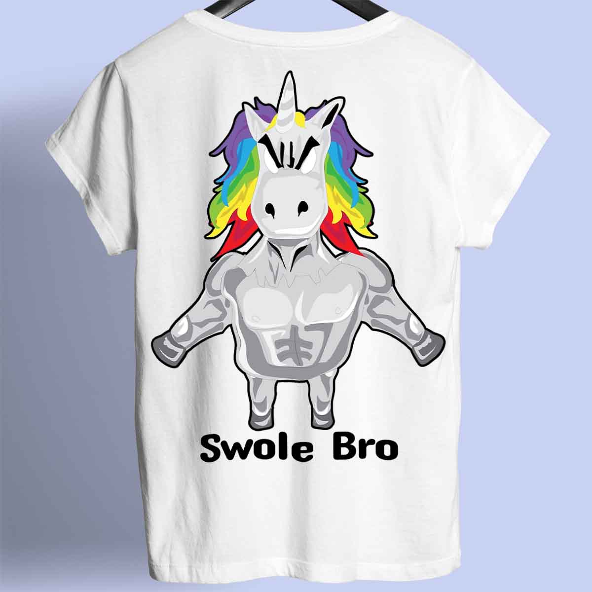 Swole Bro - Premium Shirt Unisex Backprint