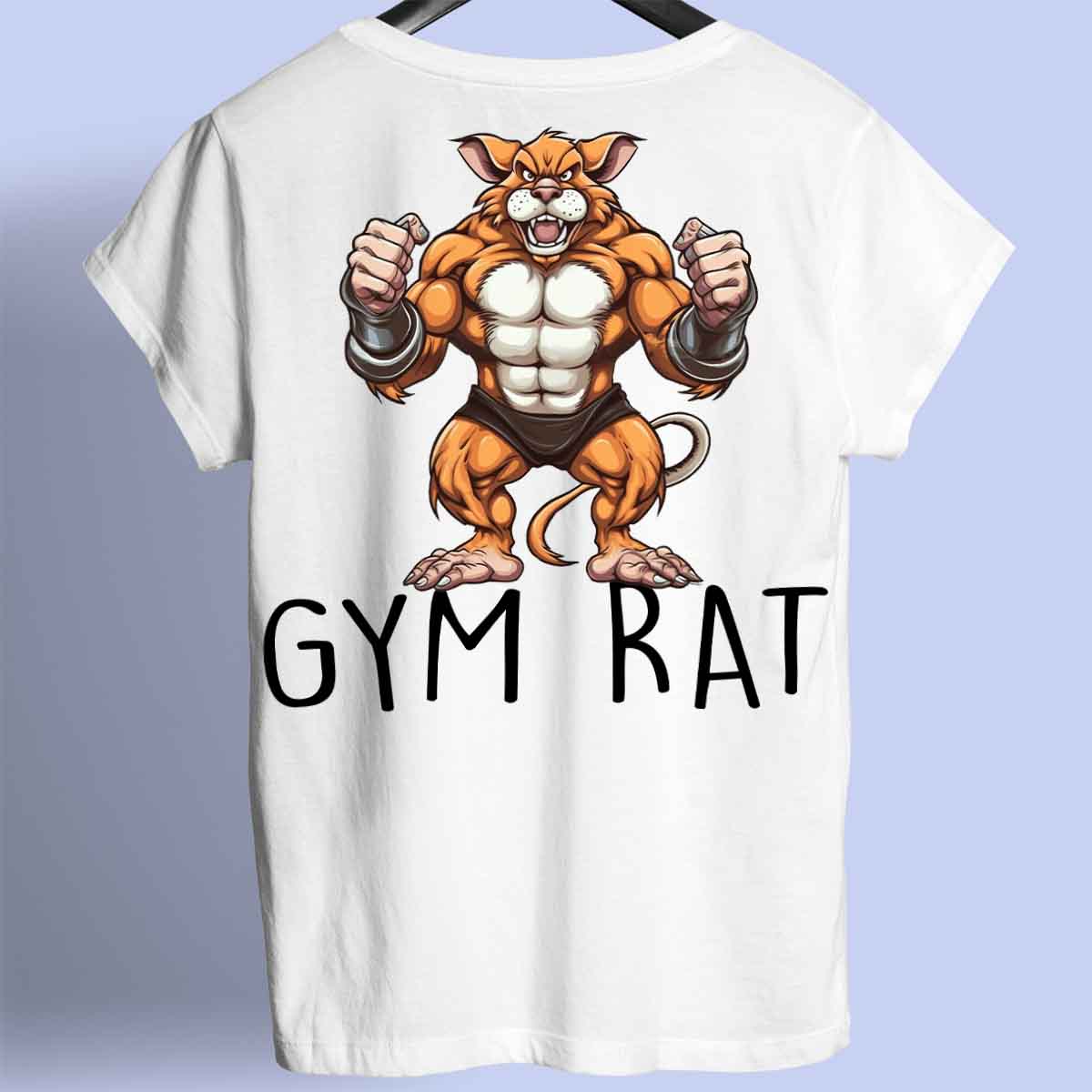 Gym Rat - Premium Shirt Unisex Backprint