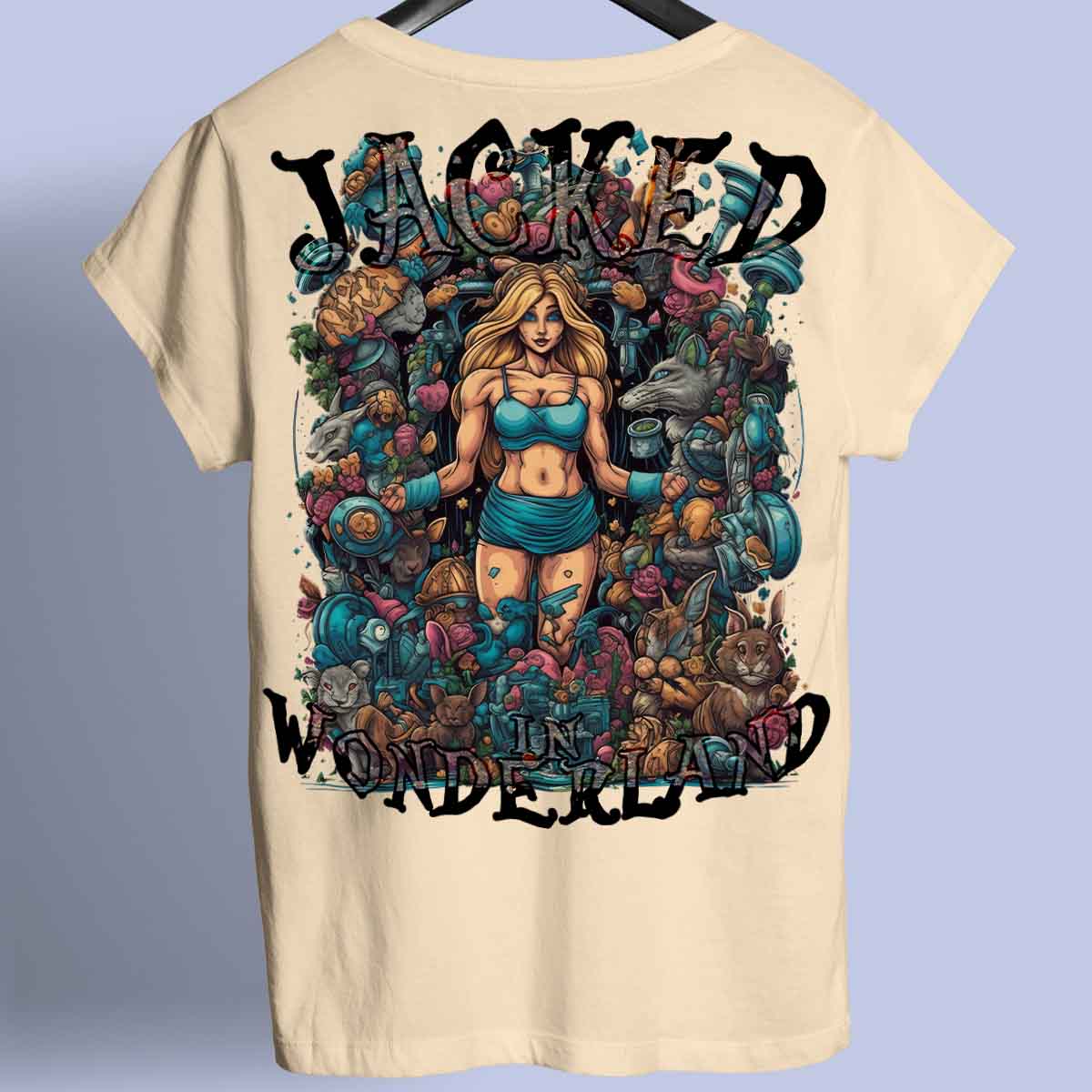 Wonderland - Premium Shirt Unisex Backprint