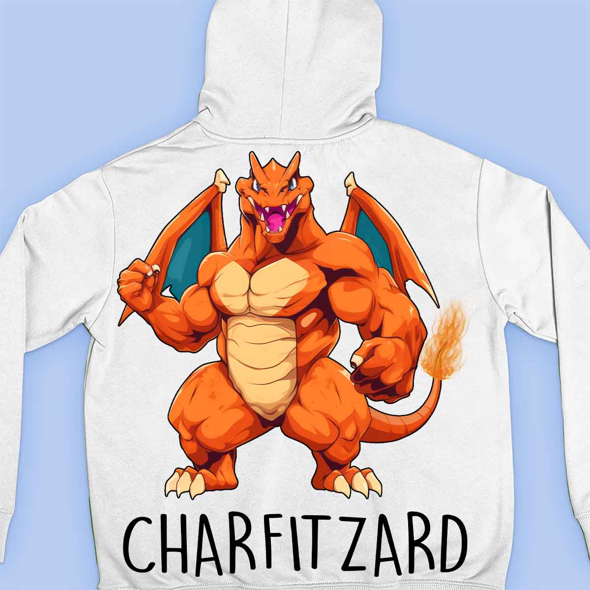 Charfitzard  - Premium Hoodie Unisex Backprint