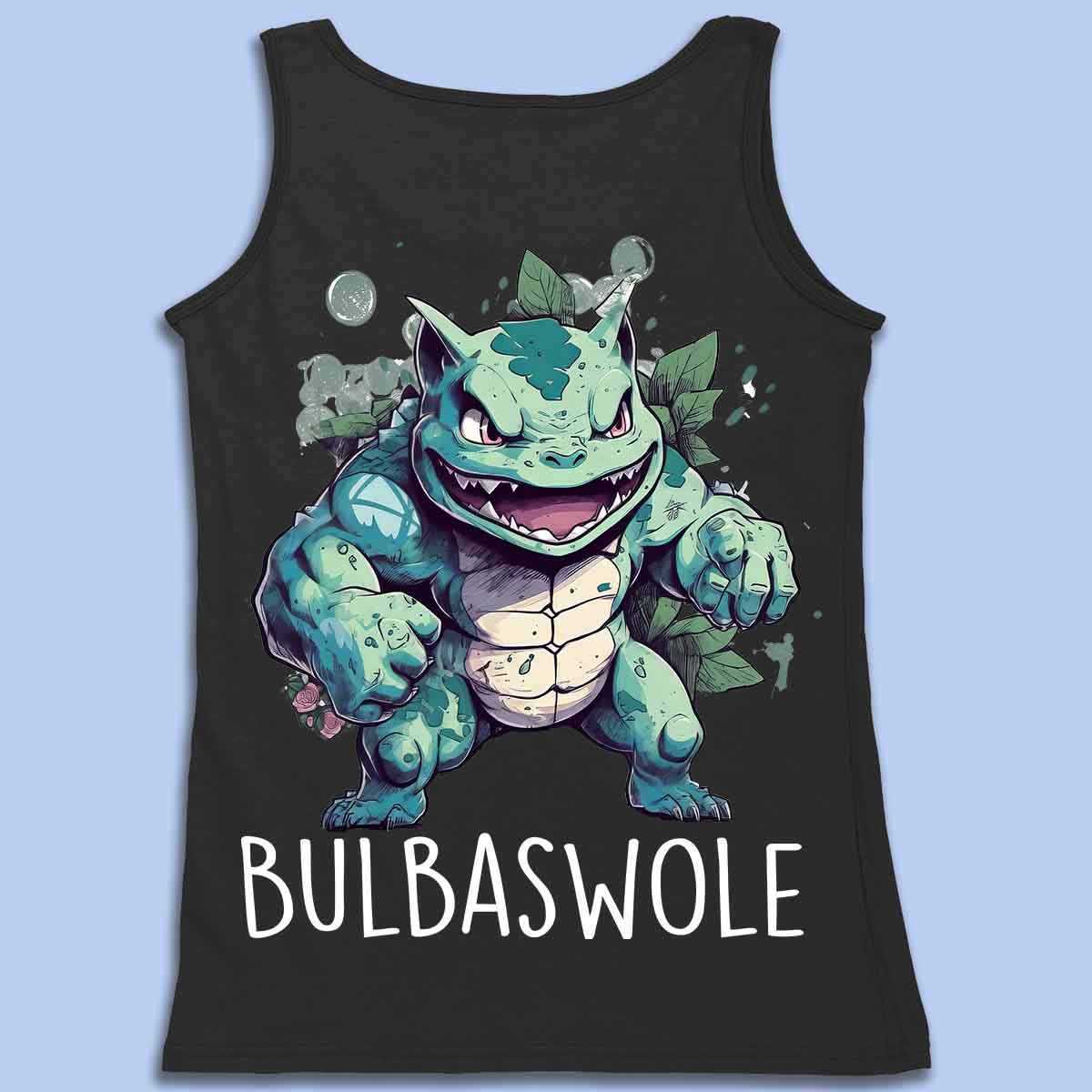 Bulbaswole - Premium Tanktop Unisex Backprint