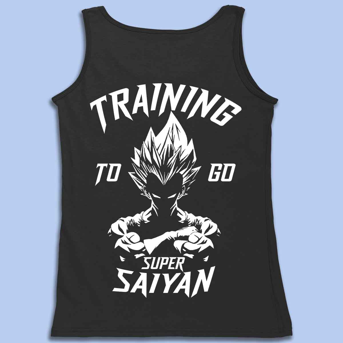 Saiyan - Premium Tanktop Unisex Backprint