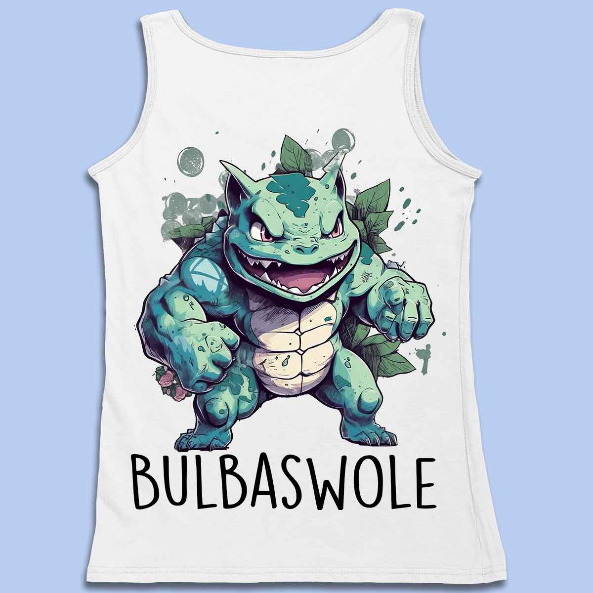 Bulbaswole - Premium Tanktop Unisex Backprint