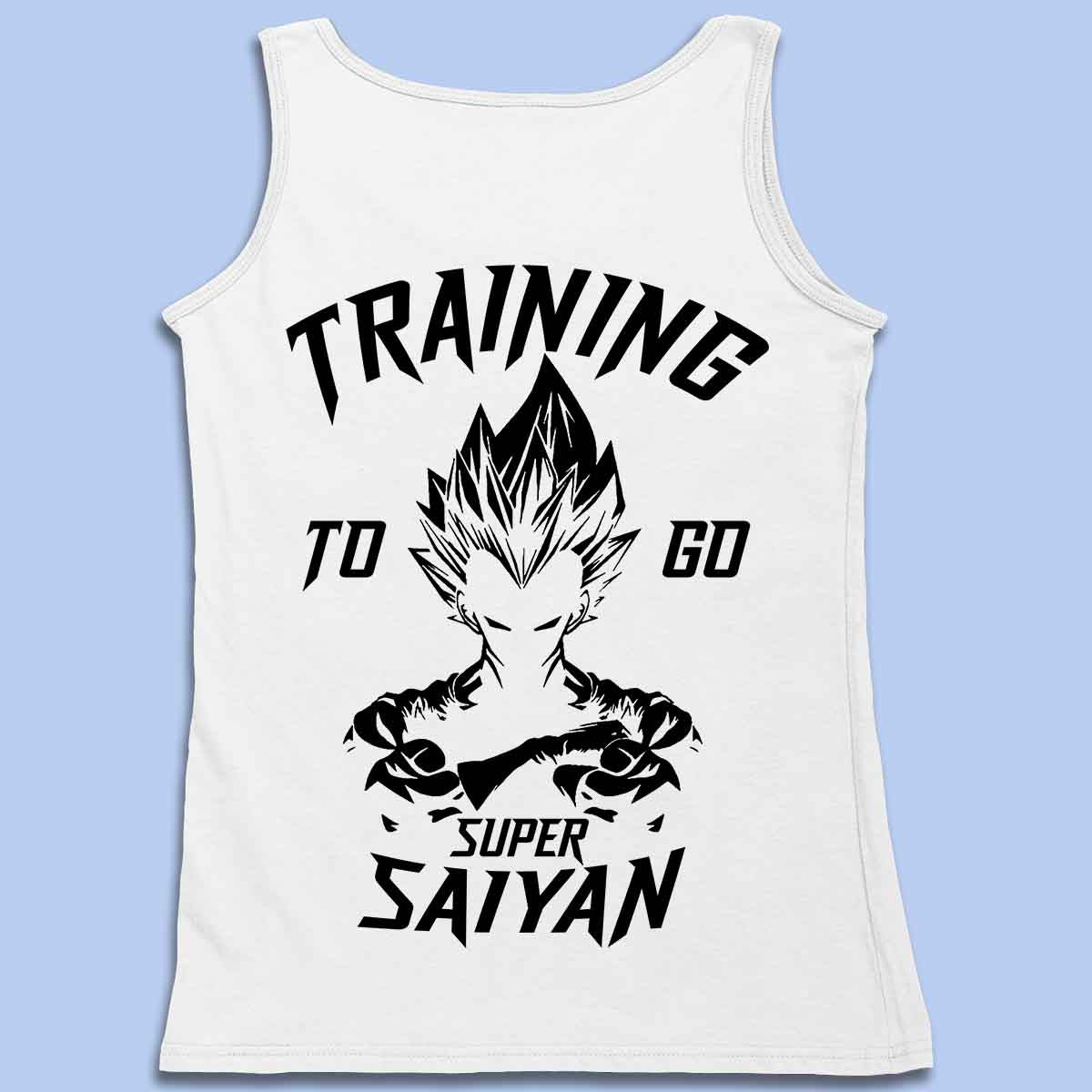 Saiyan - Premium Tank Top Unisex Backprint